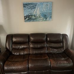 Sofa With Dual Recliner 