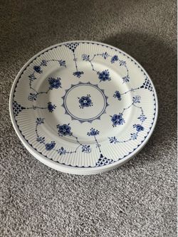 Furnivals Denmark 8 piece Plate & Soup Bowl set