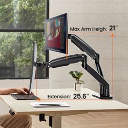 🚨 Deliverable Today - NEW ErGear Dual Monitor Desk Mount - Up to 40" Screens, Never Used