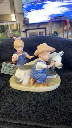1985 HOMCO Denim Days figurine