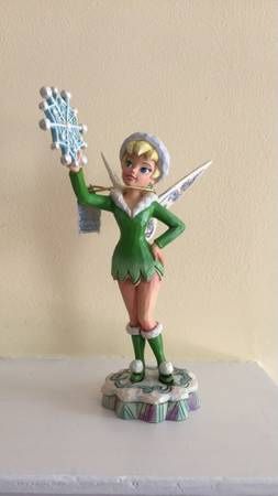 Jim Shore Disney Tinkerbell Frost Fairy Figurine