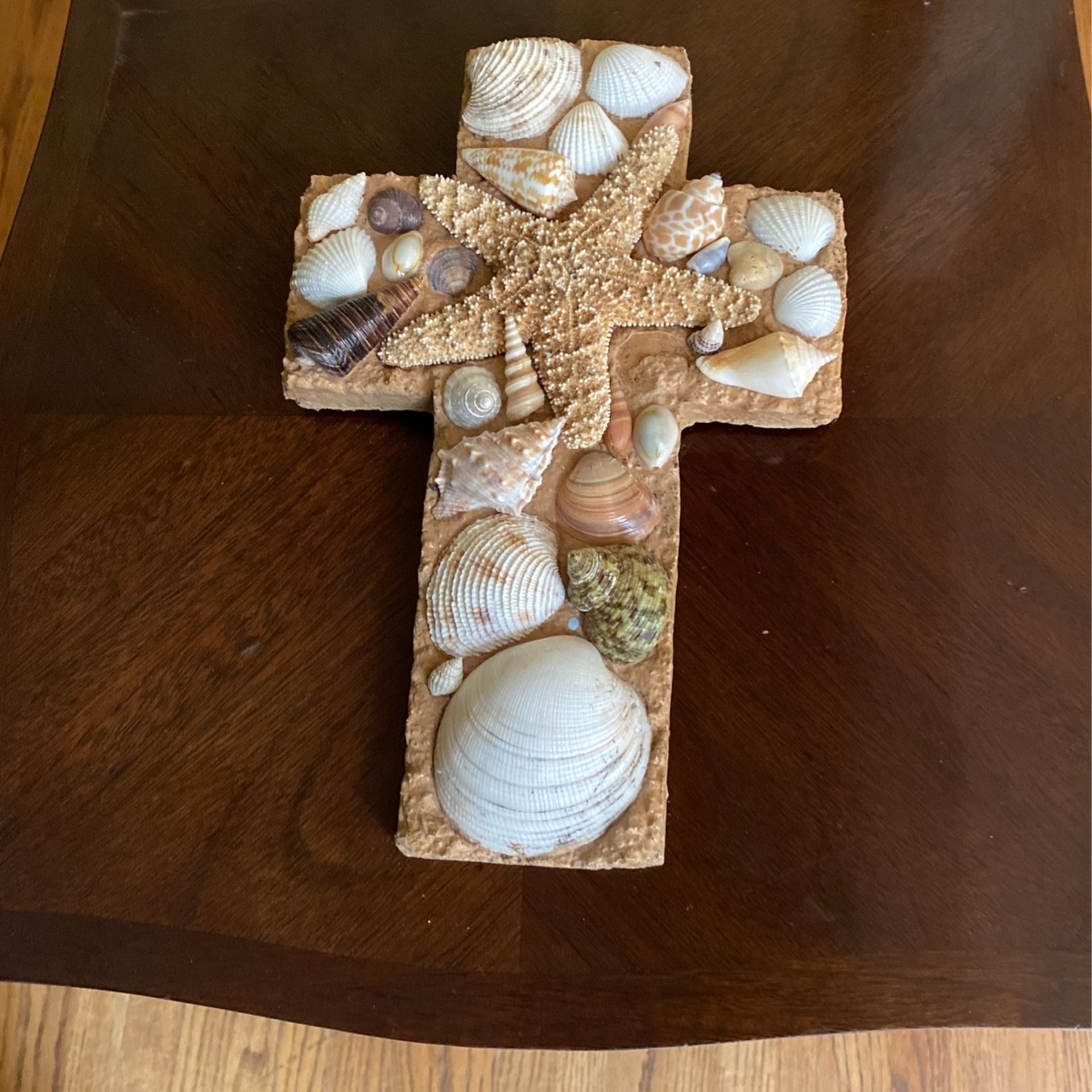 Shell Covered Cross