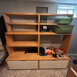 TV stand/Storage shelves