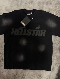 Hellstar Black Logo T-Shirt with Tags