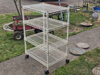 Metal Wire Shelf Rack