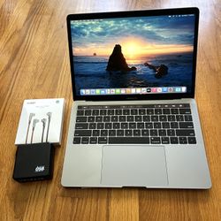 13 inches Macbook Pro 2019 TouchBar Laptop i5 4-Cores @2.4GHz SSD 256Gb RAM 16Gb with Microsoft Office Final Cut Logic Pro X 