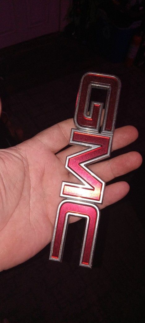Original Factory Gmc Body Badge
