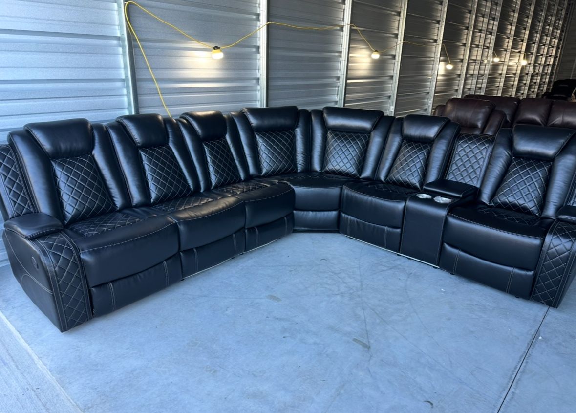 Brand New Power Reclining Couch Set