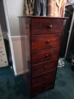 Solid Wood 6 Drawer Dresser