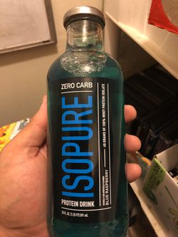 Isopure blue raspberry clear protein drink for Sale in Upland, CA - OfferUp