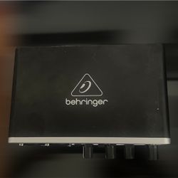 Behringer Audio Interface