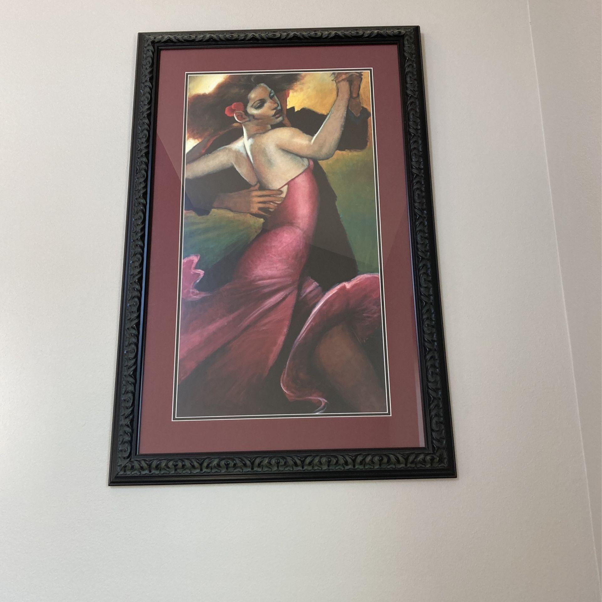 Custom Framed And Matted Print