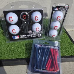 Cleveland Indians Guardians Golf Gift Set