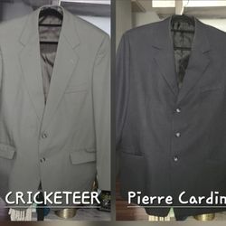 4 pcs Men's Formal Suit Blazer Jacket Vintage PLEASE READ DESCRIPTION BELOW👇