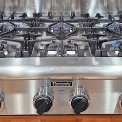 Thermador 6 Burner Stovetop Has 