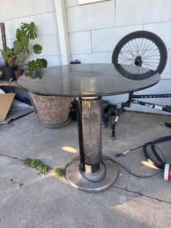 Outdoor table heater