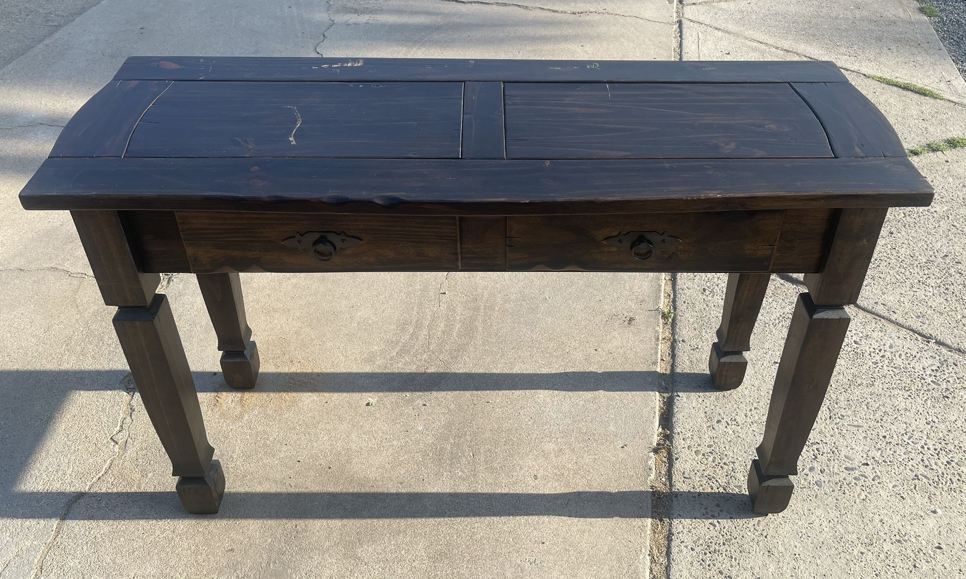 Pier 1 (2) drawer console table