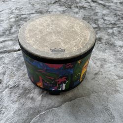 Kids Drum-Remo RH-5010-00 Rhythm Club Floor Tom Drum - Rhythm Kids 10" Around The World