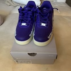 Nike Air Force 1 Low ‘07 QS Purple Skeleton 