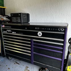 Cornwell 67” Custom Toolbox Loaded With Tools