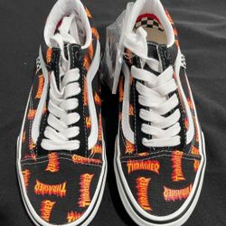 Vans Skate Old Skool Thrasher Black Men Size 5
