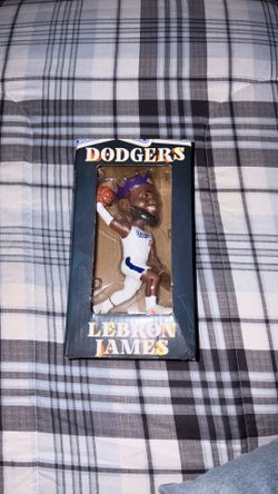 LeBron James dodgers bobble head