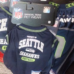 Seattle Seahawks Jersey) Sweatshirt For Dogs