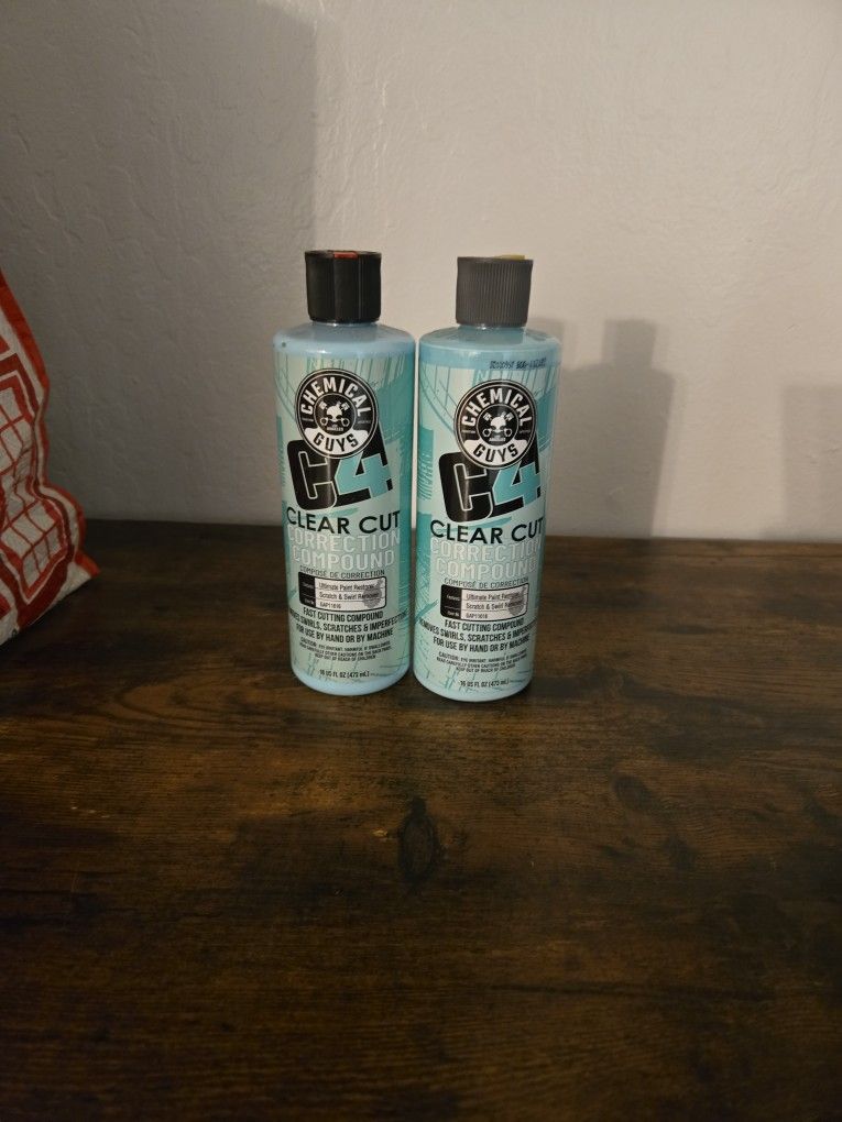 Chemical Guy's C4 Clear Cut Correction Compound 