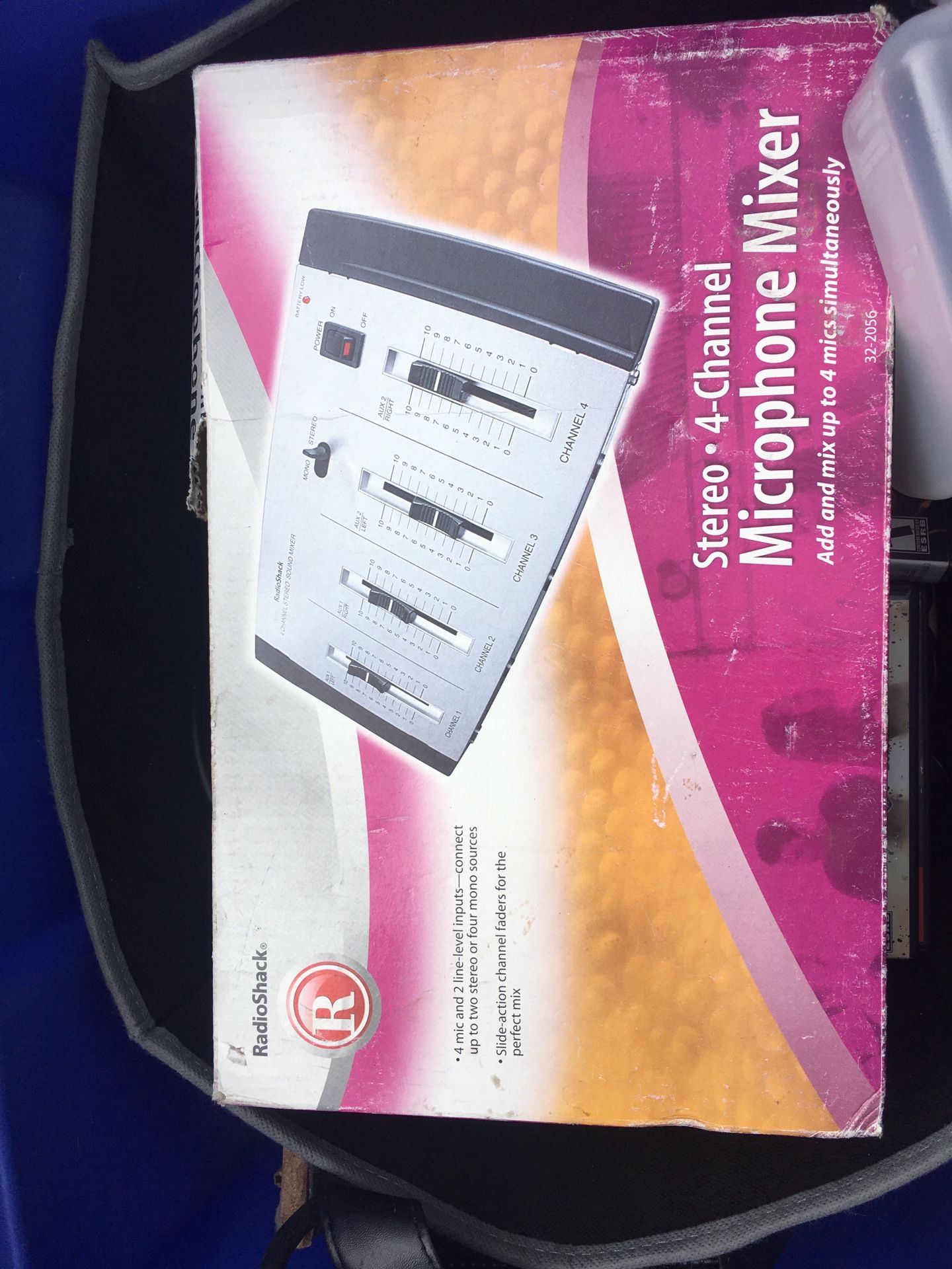 Microphone mixer for music inbox only $25