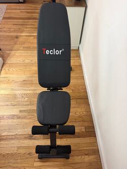 Teclor Adjustable Weight Bench – Excellent Condition – $50 OBO