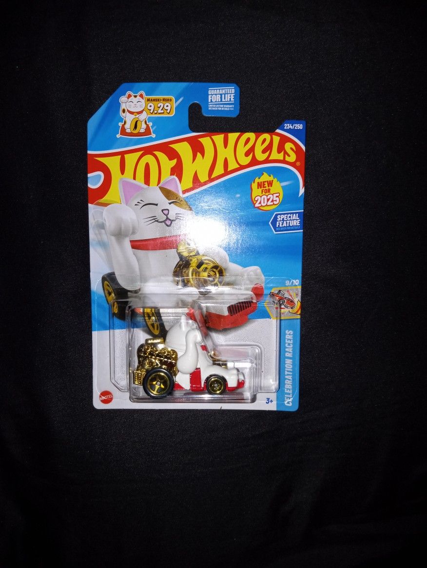 Hot Wheels Feline Lucky Celebration