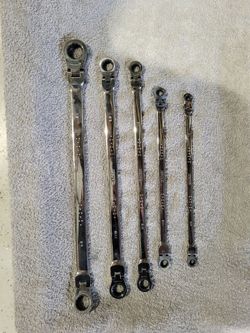 Mac Expert Double-Box Flex Ratchet set Never  Used