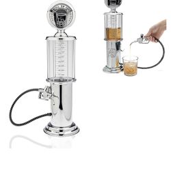 Gas Pump Whiskey/Bourbon Decanter - Liquor Dispenser for Vodka, Rum, Wine, Tequila or Scotch Decanter is Stainless