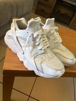 Nike Air Huarache White Sneakers