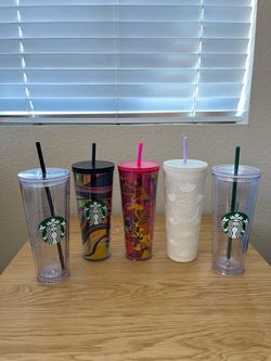 5x Starbucks Tumbler Cup