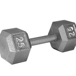(2) 25 Lbs Dumbbells