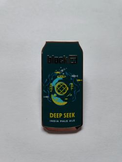 Block 15 Brewing Can Shaped Enamel Pin 