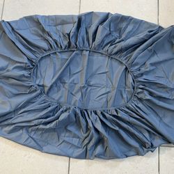 Fitted Crib Sheet 28”x52” Blue