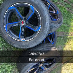 Rims With Full Thread Tires