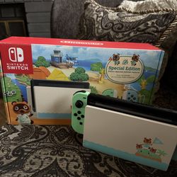 Nintendo switch (animal crossing)