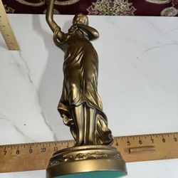 Vintage Sculpture Of Woman 