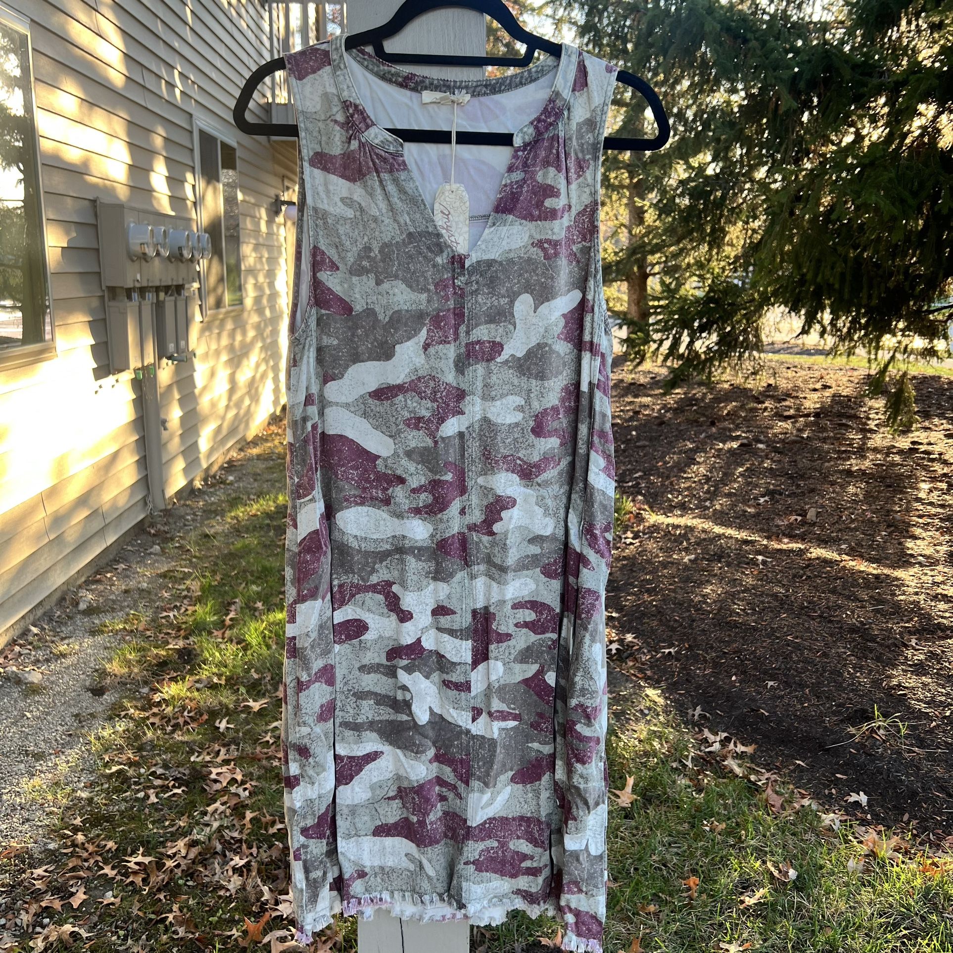 Mystree BY THE FIRELIGHT CAMO DRESS