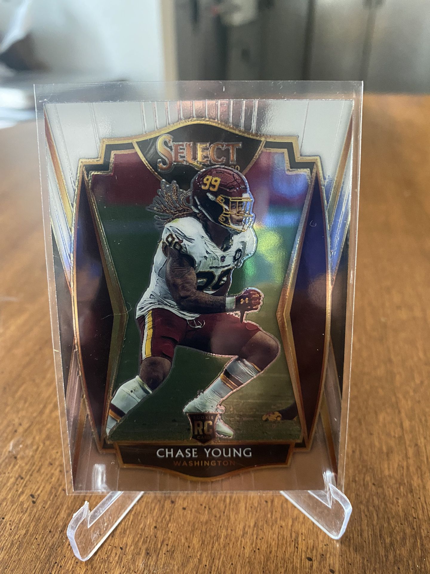 2020 Select Chase Young Rookie Premier Level RC #164 WFT C499