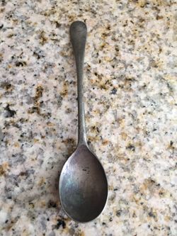 Sterling Silver spoon 1877