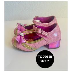 TODDLER Disney Princess Pink Heels | Size 7