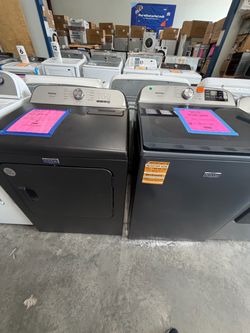 Maytag Washer and Dryer Set – Slate
