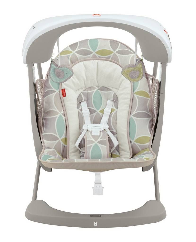 Fisher Price Deluxe Take-Along Swing & Seat, Mocha Swirl