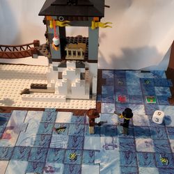 Lego set 7417 Temple of Mount Everest with Johnny Thunder