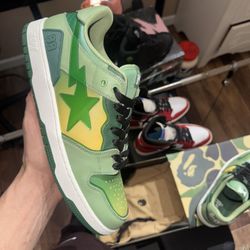 BAPE Sk8 Sta #5 'Green Gradient' SIZE 12