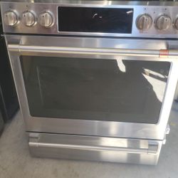 GE CAFE 30" ELECTRIC STOVE WORKS GREAT CAN DELIVER ANYWHERE 